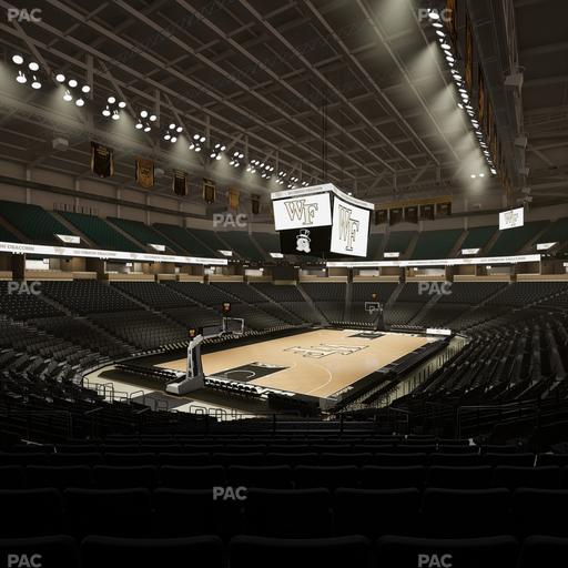Lawrence Joel Veterans Memorial Coliseum - Section 111 Seat View