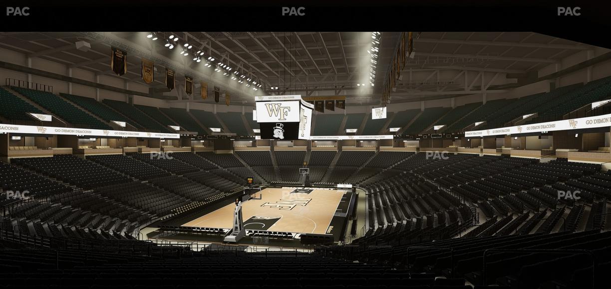 Lawrence Joel Veterans Memorial Coliseum - Section 112 Seat View