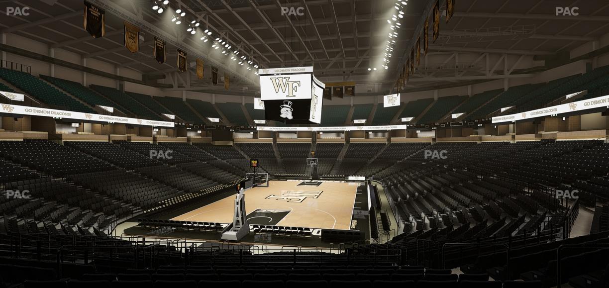 Lawrence Joel Veterans Memorial Coliseum - Section 112 Seat View