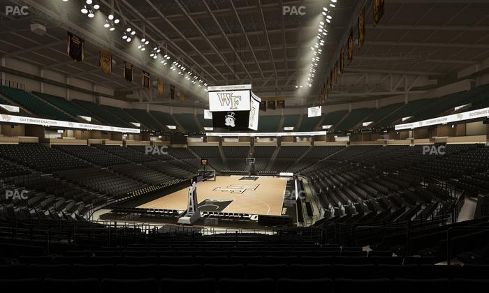 Lawrence Joel Veterans Memorial Coliseum - Section 112 Seat View