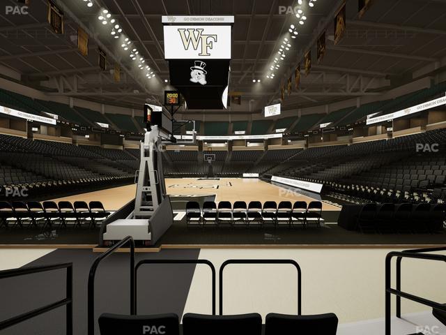 Lawrence Joel Veterans Memorial Coliseum - Section 113 Seat View Lawrence Joel Veterans Memorial Coliseum - Section 113 Seat View
