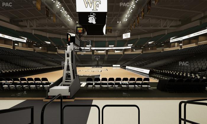 Lawrence Joel Veterans Memorial Coliseum - Section 113 Seat View