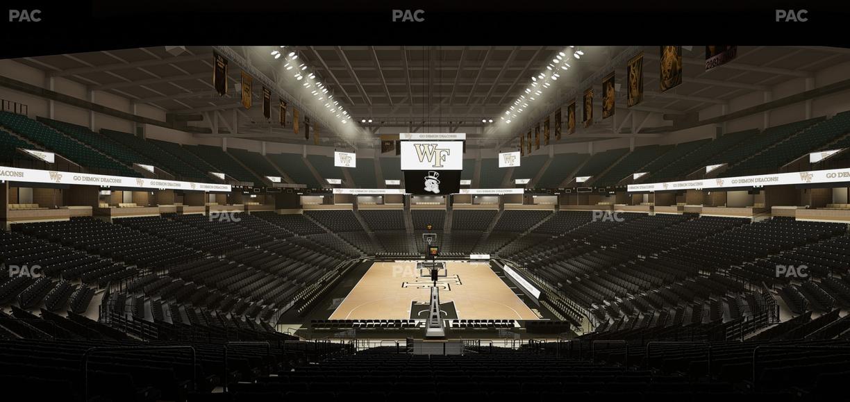 Lawrence Joel Veterans Memorial Coliseum - Section 113 Seat View