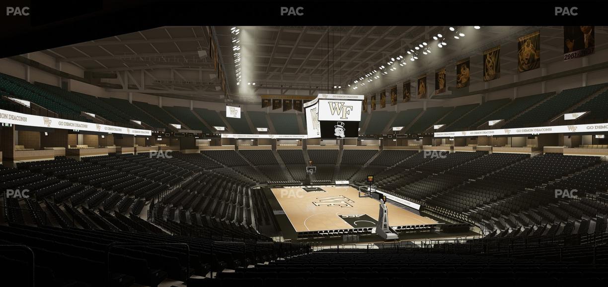 Lawrence Joel Veterans Memorial Coliseum - Section 114 Seat View