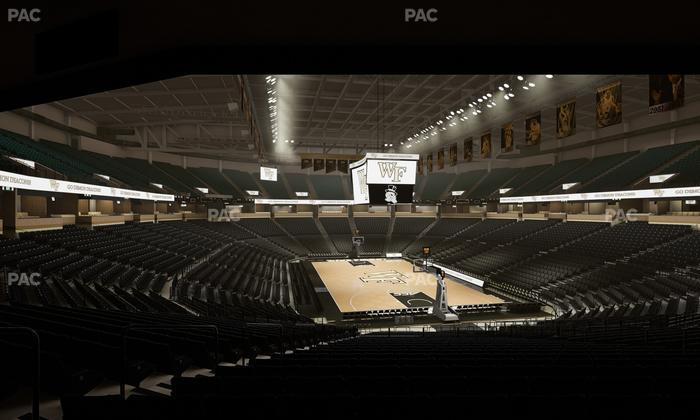 Lawrence Joel Veterans Memorial Coliseum - Section 114 Seat View