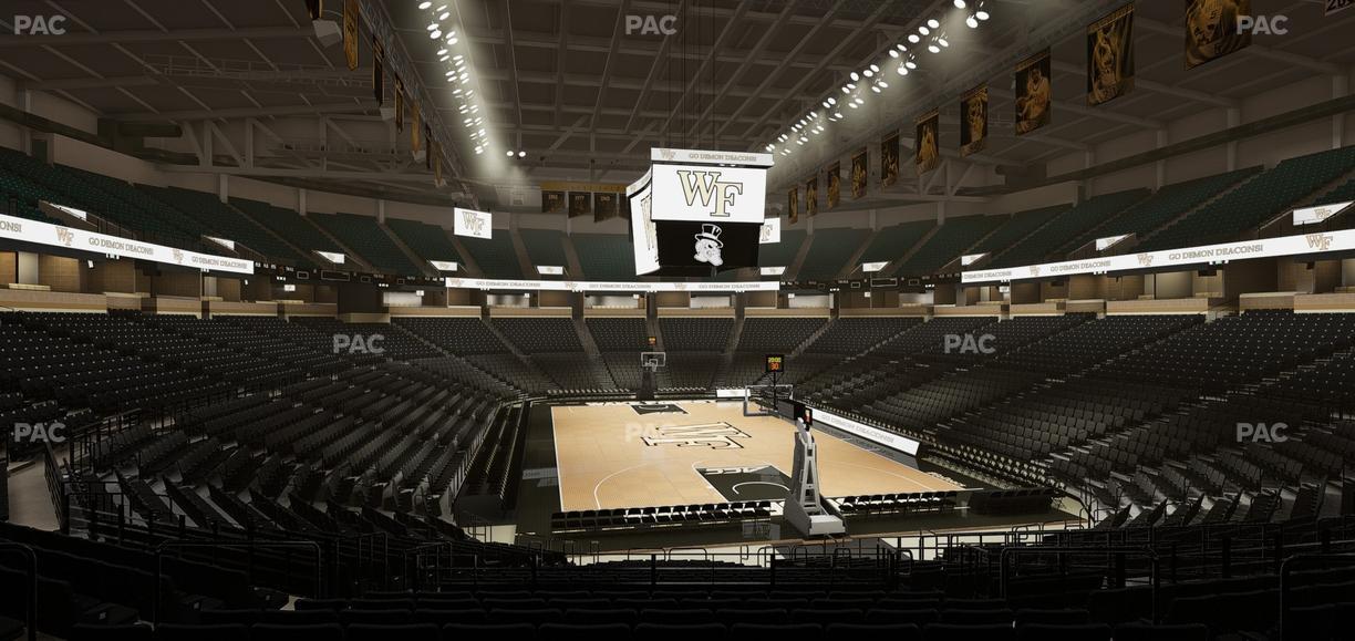 Lawrence Joel Veterans Memorial Coliseum - Section 114 Seat View