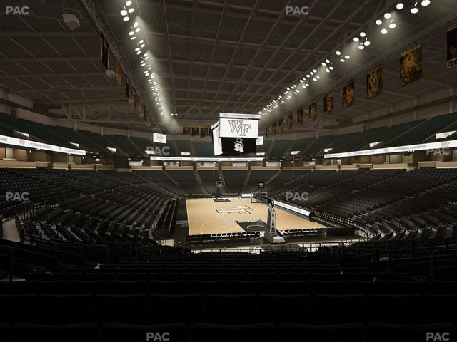 Lawrence Joel Veterans Memorial Coliseum - Section 114 Seat View