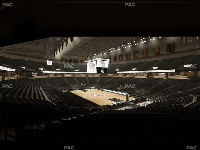 Lawrence Joel Veterans Memorial Coliseum - Section 115 Seat View Lawrence Joel Veterans Memorial Coliseum - Section 115 Seat View