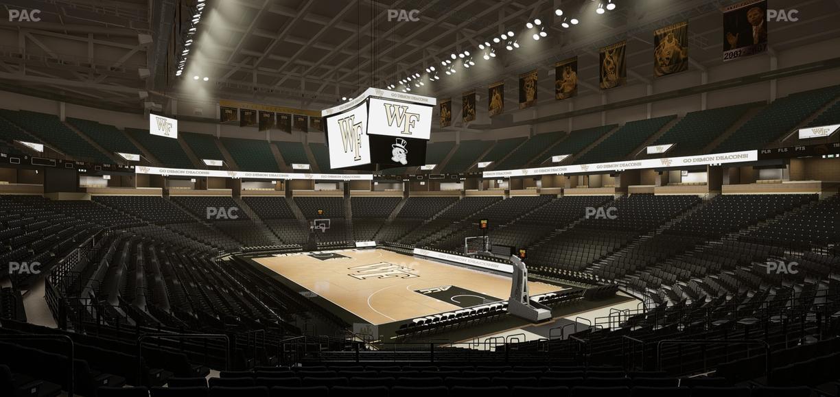 Lawrence Joel Veterans Memorial Coliseum - Section 115 Seat View