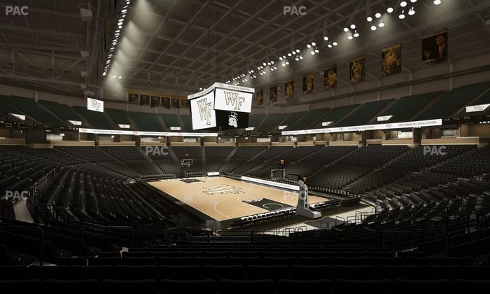 Lawrence Joel Veterans Memorial Coliseum - Section 115 Seat View