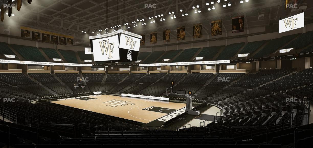 Lawrence Joel Veterans Memorial Coliseum - Section 116 Seat View