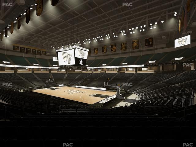 Lawrence Joel Veterans Memorial Coliseum - Section 116 Seat View