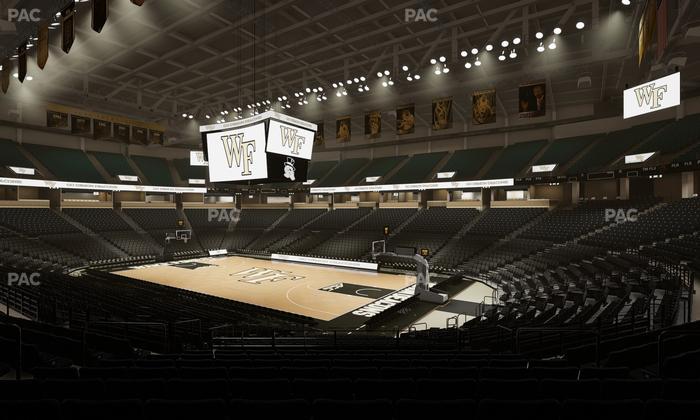 Lawrence Joel Veterans Memorial Coliseum - Section 116 Seat View