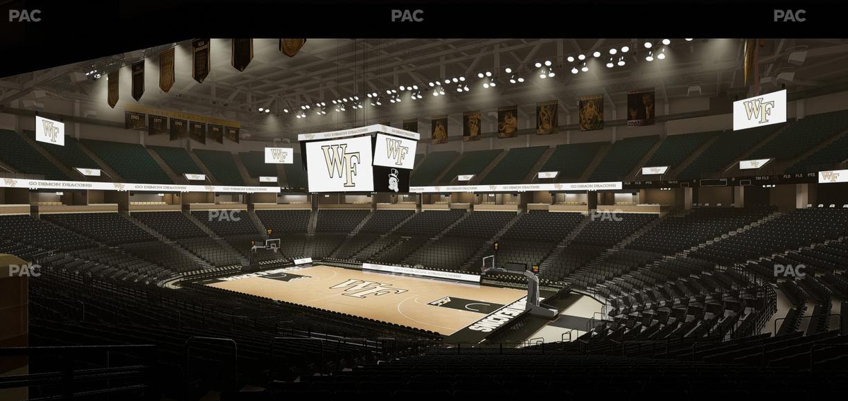 Lawrence Joel Veterans Memorial Coliseum - Section 116 Seat View
