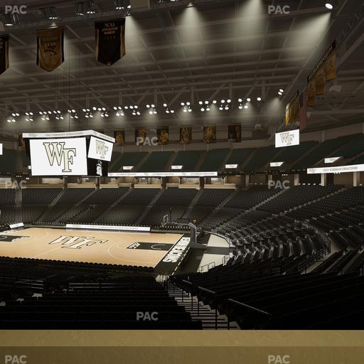 Lawrence Joel Veterans Memorial Coliseum - Section 117 Seat View