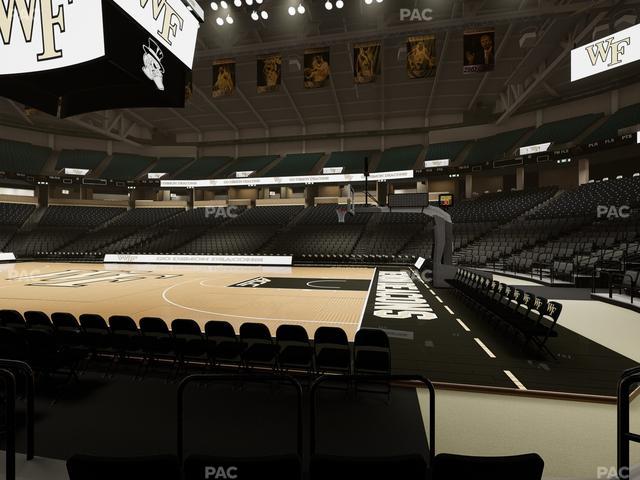 Lawrence Joel Veterans Memorial Coliseum - Section 117 Seat View Lawrence Joel Veterans Memorial Coliseum - Section 117 Seat View