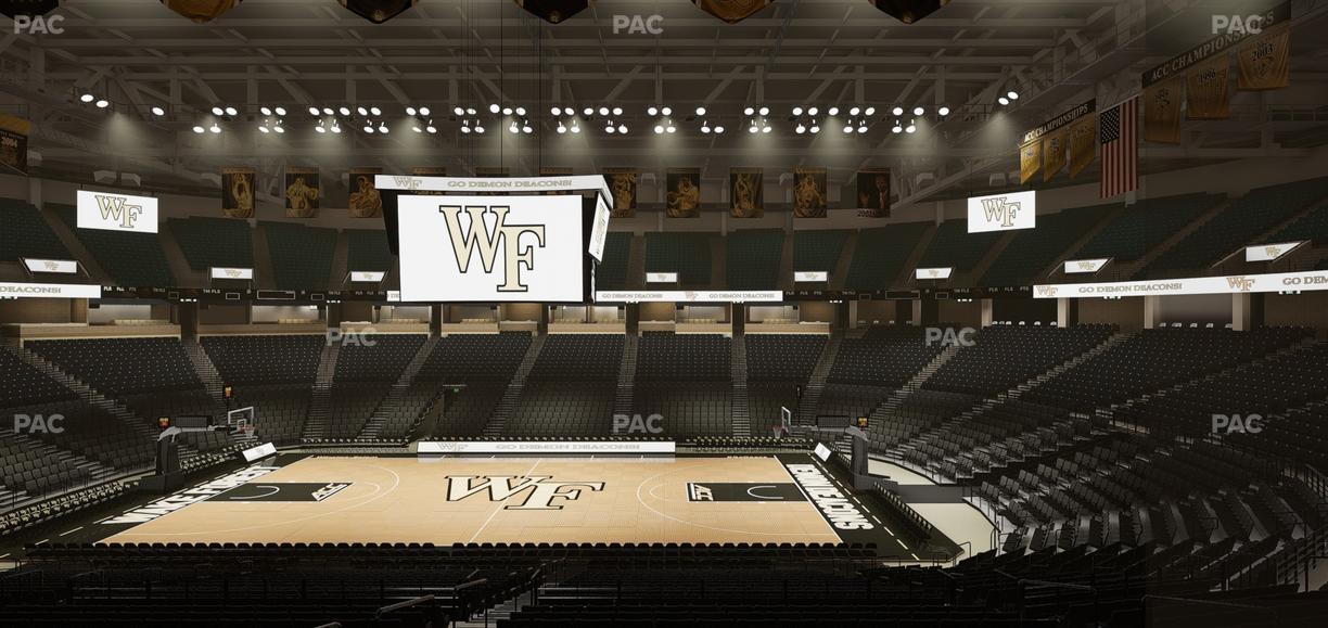 Lawrence Joel Veterans Memorial Coliseum - Section 118 Seat View