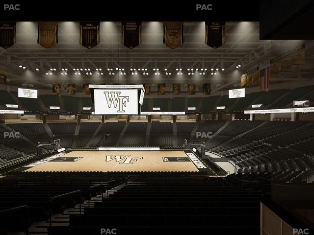 Lawrence Joel Veterans Memorial Coliseum - Section 118 Seat View