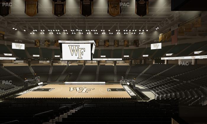 Lawrence Joel Veterans Memorial Coliseum - Section 118 Seat View