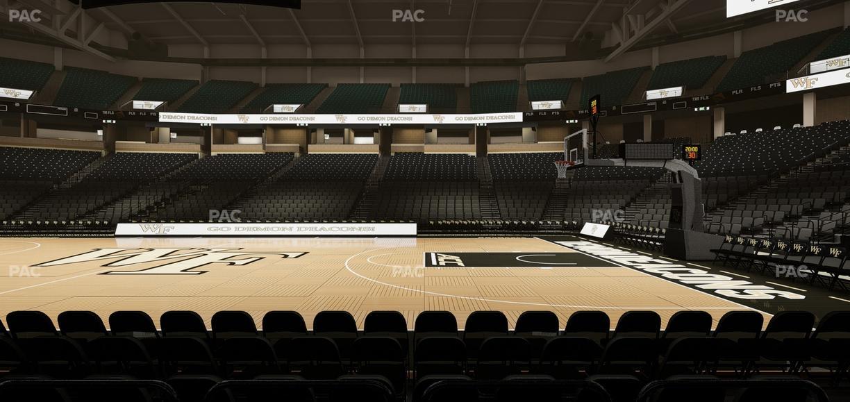 Lawrence Joel Veterans Memorial Coliseum - Section 118 Seat View