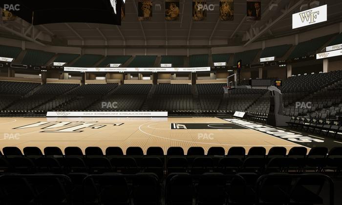 Lawrence Joel Veterans Memorial Coliseum - Section 118 Seat View
