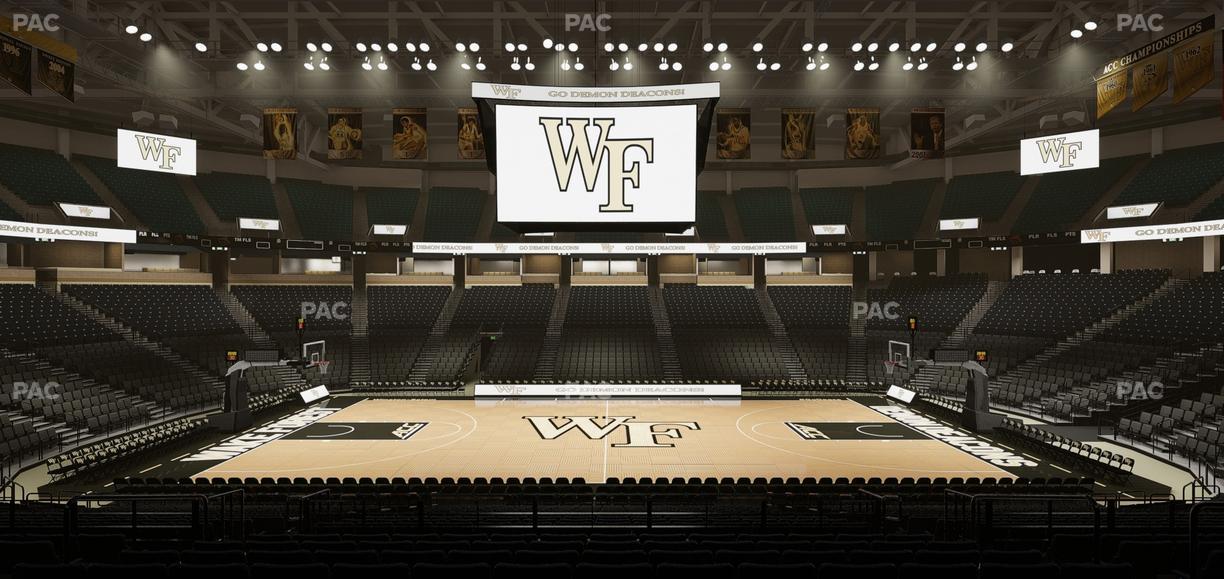 Lawrence Joel Veterans Memorial Coliseum - Section 119 Seat View