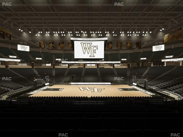 Lawrence Joel Veterans Memorial Coliseum - Section 119 Seat View