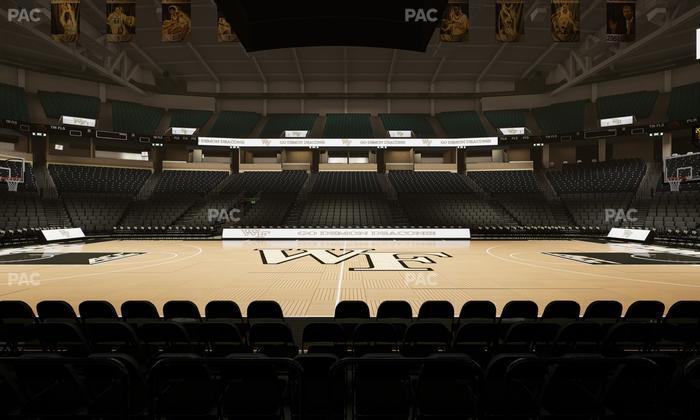 Lawrence Joel Veterans Memorial Coliseum - Section 119 Seat View