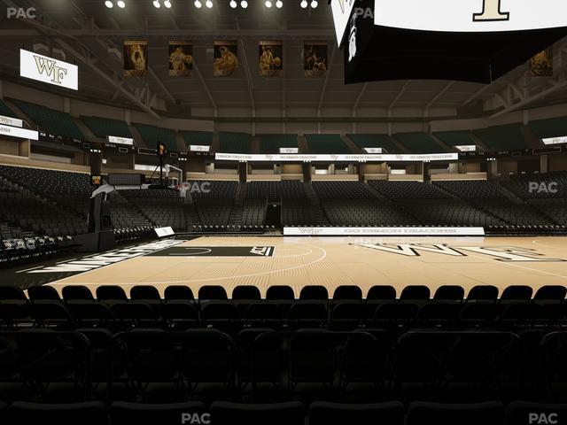 Lawrence Joel Veterans Memorial Coliseum - Section 120 Seat View Lawrence Joel Veterans Memorial Coliseum - Section 120 Seat View