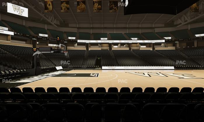 Lawrence Joel Veterans Memorial Coliseum - Section 120 Seat View