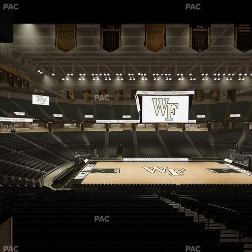 Lawrence Joel Veterans Memorial Coliseum - Section 120 Seat View