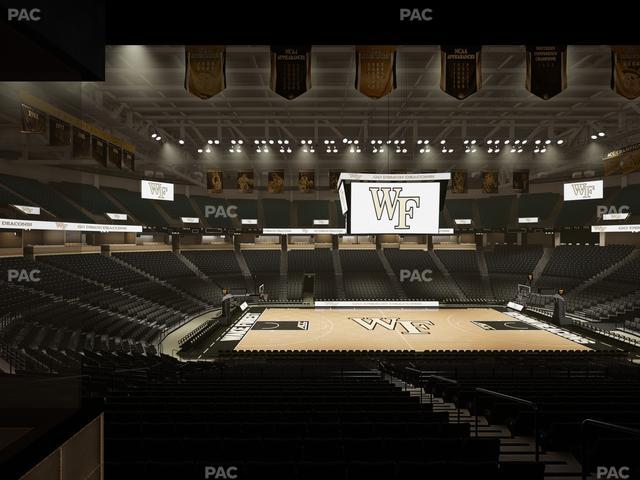 Lawrence Joel Veterans Memorial Coliseum - Section 120 Seat View