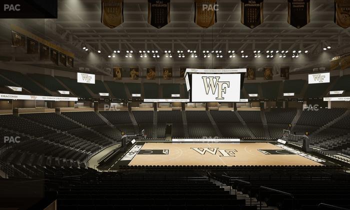 Lawrence Joel Veterans Memorial Coliseum - Section 120 Seat View