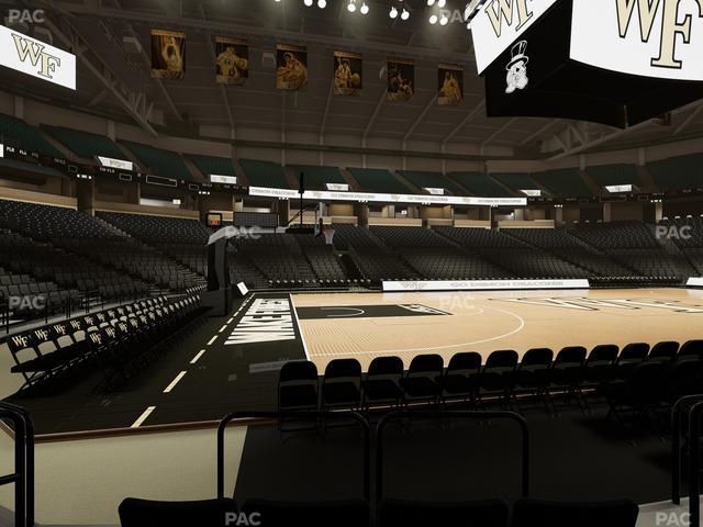 Lawrence Joel Veterans Memorial Coliseum - Section 121 Seat View Lawrence Joel Veterans Memorial Coliseum - Section 121 Seat View