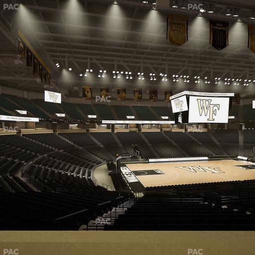 Lawrence Joel Veterans Memorial Coliseum - Section 121 Seat View