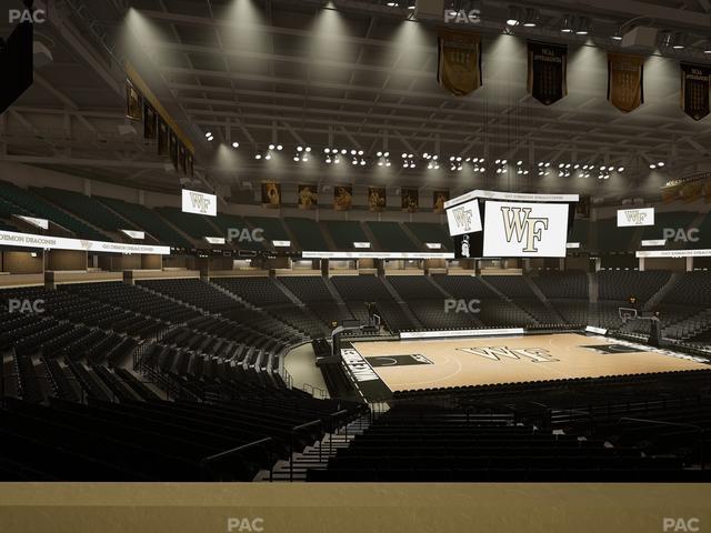 Lawrence Joel Veterans Memorial Coliseum - Section 121 Seat View