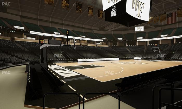 Lawrence Joel Veterans Memorial Coliseum - Section 122 Seat View