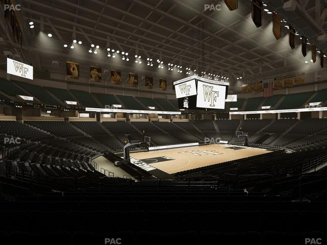 Lawrence Joel Veterans Memorial Coliseum - Section 122 Seat View