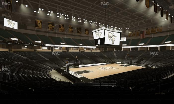 Lawrence Joel Veterans Memorial Coliseum - Section 122 Seat View