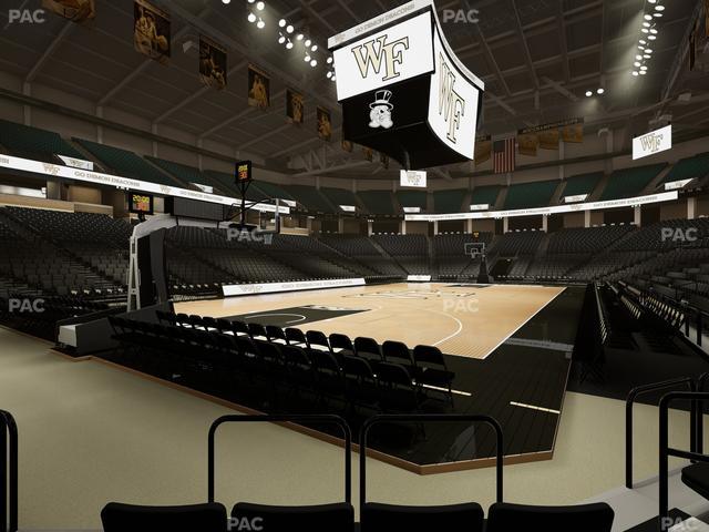 Lawrence Joel Veterans Memorial Coliseum - Section 123 Seat View Lawrence Joel Veterans Memorial Coliseum - Section 123 Seat View