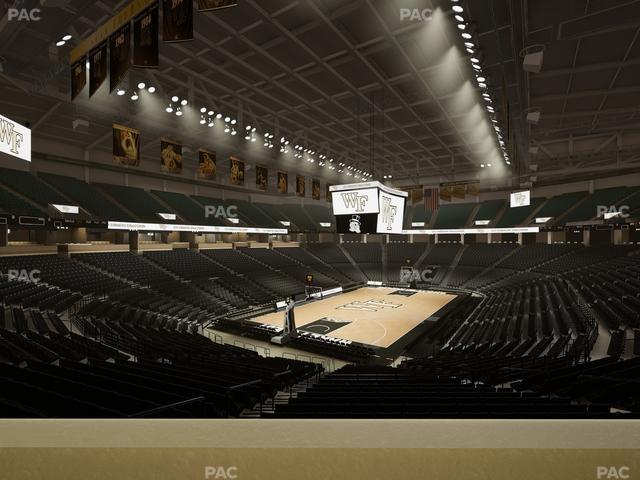 Lawrence Joel Veterans Memorial Coliseum - Section 123 Seat View