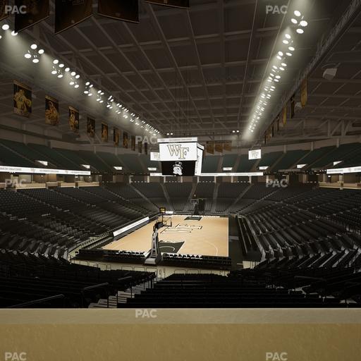 Lawrence Joel Veterans Memorial Coliseum - Section 124 Seat View