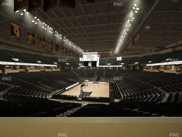 Lawrence Joel Veterans Memorial Coliseum - Section 124 Seat View