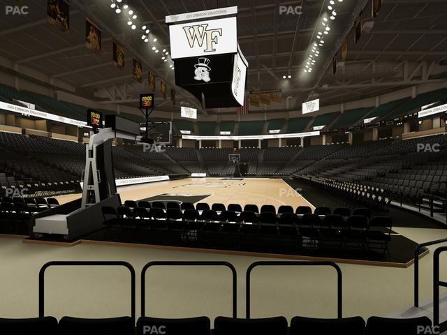 Lawrence Joel Veterans Memorial Coliseum - Section 124 Seat View Lawrence Joel Veterans Memorial Coliseum - Section 124 Seat View