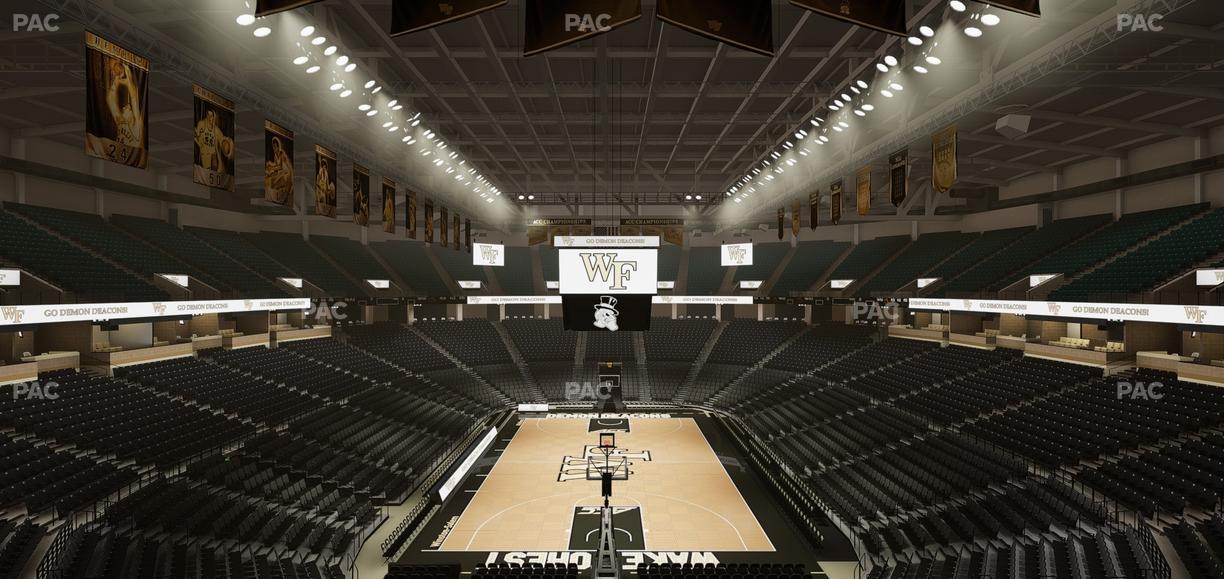 Lawrence Joel Veterans Memorial Coliseum - Section 201 Seat View