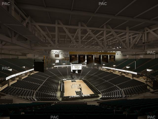 Lawrence Joel Veterans Memorial Coliseum - Section 202 Seat View