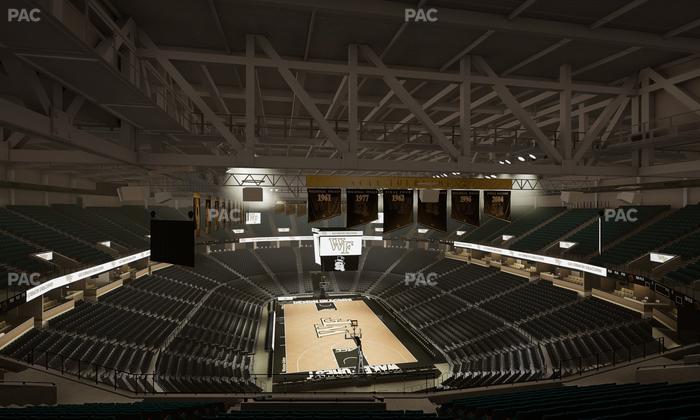 Lawrence Joel Veterans Memorial Coliseum - Section 202 Seat View