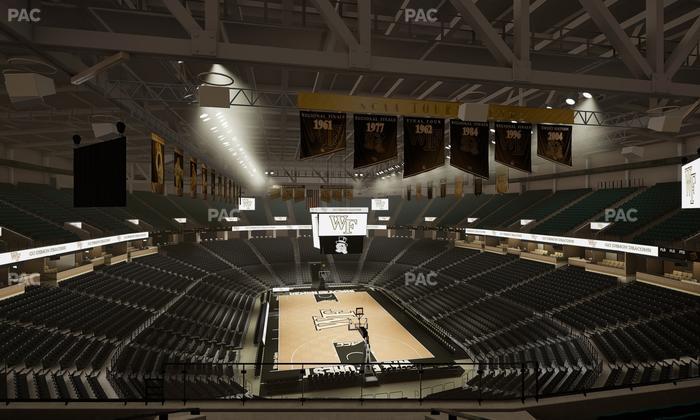Lawrence Joel Veterans Memorial Coliseum - Section 202 Seat View