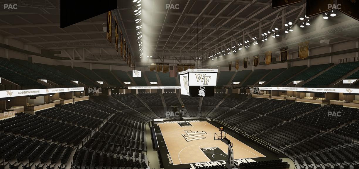 Lawrence Joel Veterans Memorial Coliseum - Section 203 Seat View