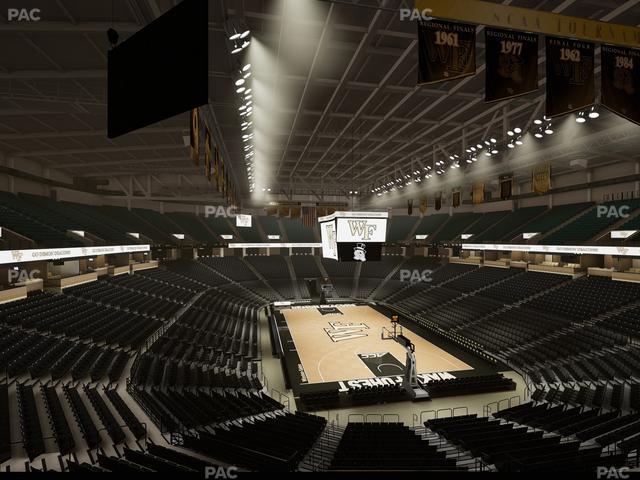 Lawrence Joel Veterans Memorial Coliseum - Section 203 Seat View Lawrence Joel Veterans Memorial Coliseum - Section 203 Seat View